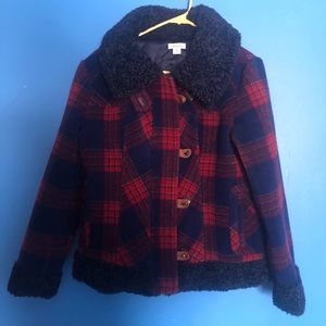 NEVER WORN PLAID JACKET ✨